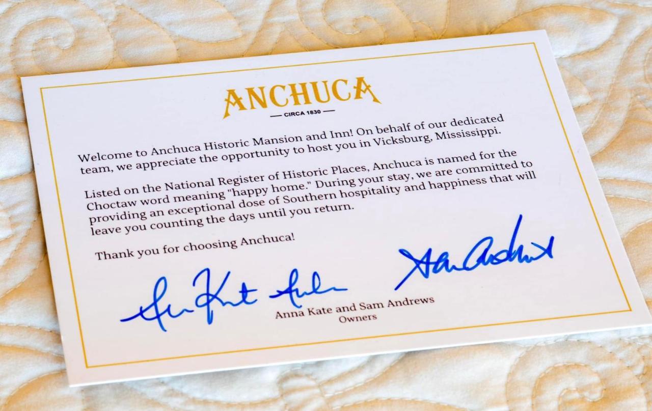 Anchuca Historic Mansion & Inn Vicksburg Eksteriør billede